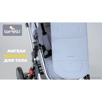 Универсальная коляска Lorelli Lora 2021 (2 в 1, luxe red elephants)