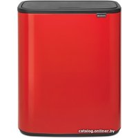 Мусорное ведро Brabantia Bo Touch Bin 60 л (пламенно-красный)