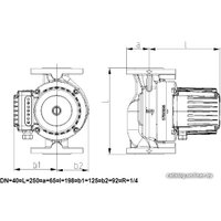 Циркуляционный насос IMP Pumps GHNbasic II 40-40F