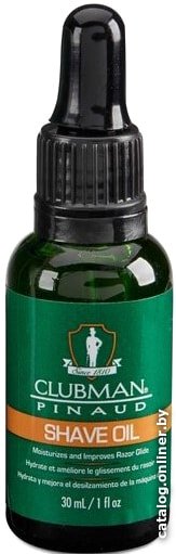Масло для бритья Clubman Натуральное для бритья Shave Oil 30 мл