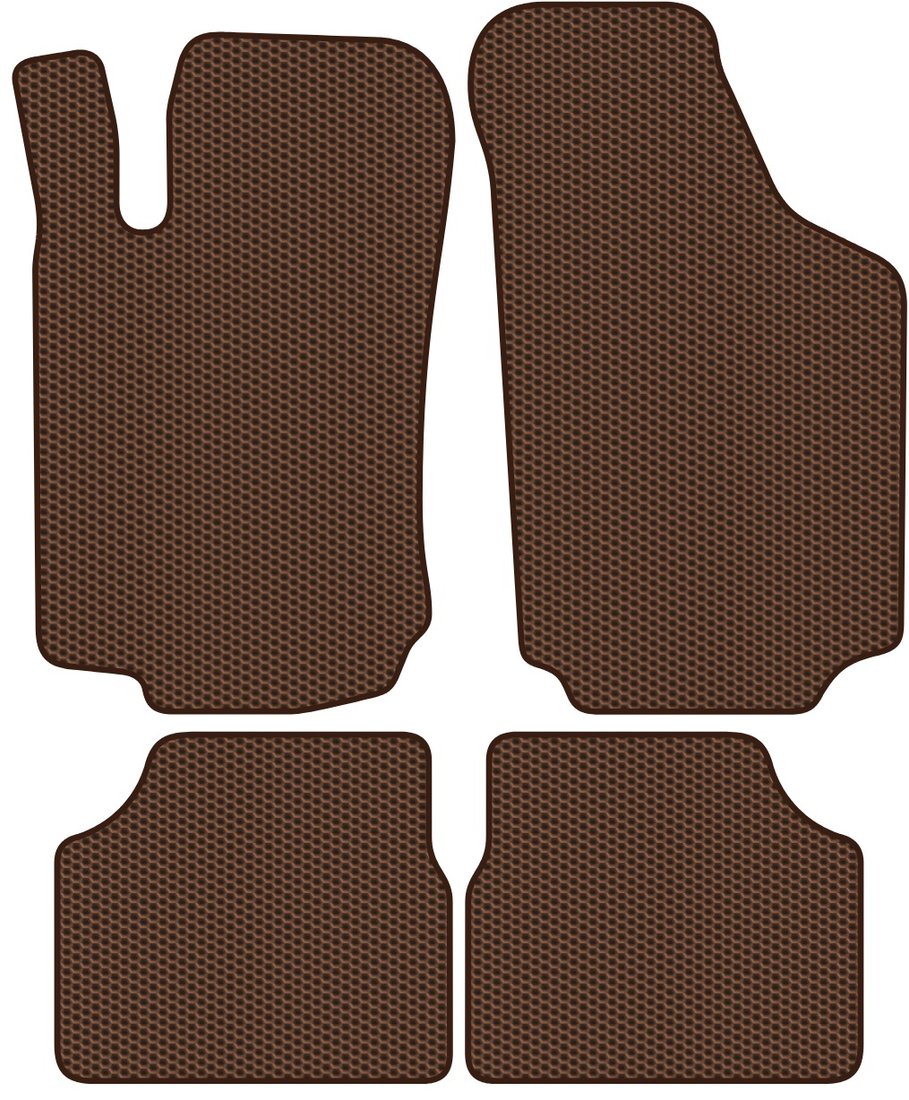 

Комплект ковриков для авто Alicosta Opel Corsa (хэтчбек 5 дв / C) 2000 - 2006 (коричневый, сота)