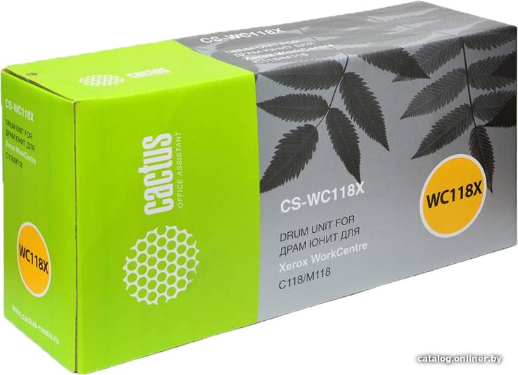 Картридж CACTUS CS-WC118X (аналог Xerox 013R00589)