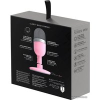 Проводной микрофон Razer Seiren Mini Quartz Pink