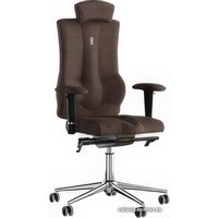 Офисное кресло Kulik System Elegance (азур, шоколад с подголовником)