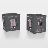 Электрический чайник Redmond (Редмонд) KM238 (серо-коричневый)