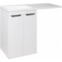 Умывальник Runo Гамма 120 лайт с правым крылом (белый)