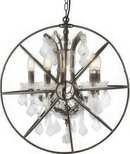 

Подвесная люстра iLamp Balance Loft 214-5