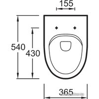 Унитаз подвесной Jacob Delafon Odeon Up [E4570]