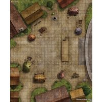 Настольная игра Мир Хобби Pathfinder. Игровое поле Городская площадь