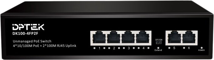 

Неуправляемый коммутатор DPTEK DK100-4FP2F-W