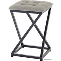 Табурет AMC Comfort 8К1.18 (кожзам, латте/черный)