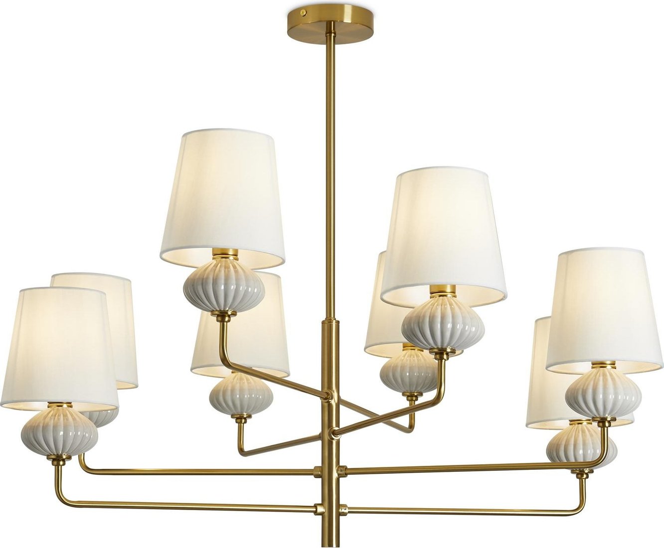 

Подвесная люстра Freya Ceramics FR2029PL-08BS