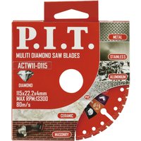 Отрезной диск алмазный  P.I.T. ACTW11-0115