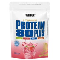 Протеин сывороточный (изолят) Weider Protein 80+ (клубника, 500 г)