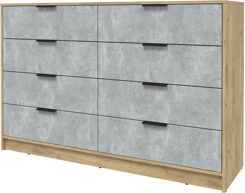 

Комод Интерлиния Концепт КТ-К157 (бетон/дуб золотой)