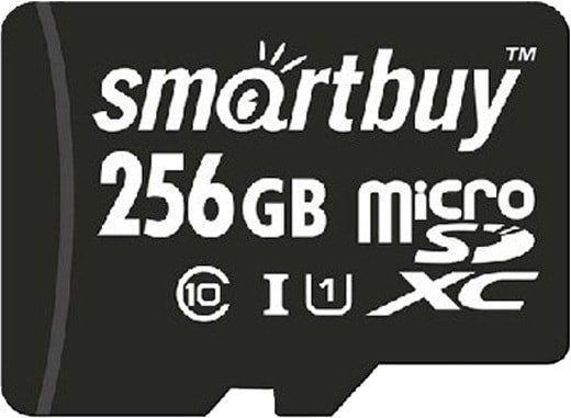 

Карта памяти SmartBuy microSDXC SB256GBSDCL10-00 256GB