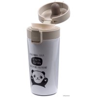 Термокружка Хаузваре Трейд Экспорт Не забудь разбудить 350мл (белый)