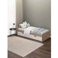 Кровать AMI Gracia (дуб сонома/белый матовый)