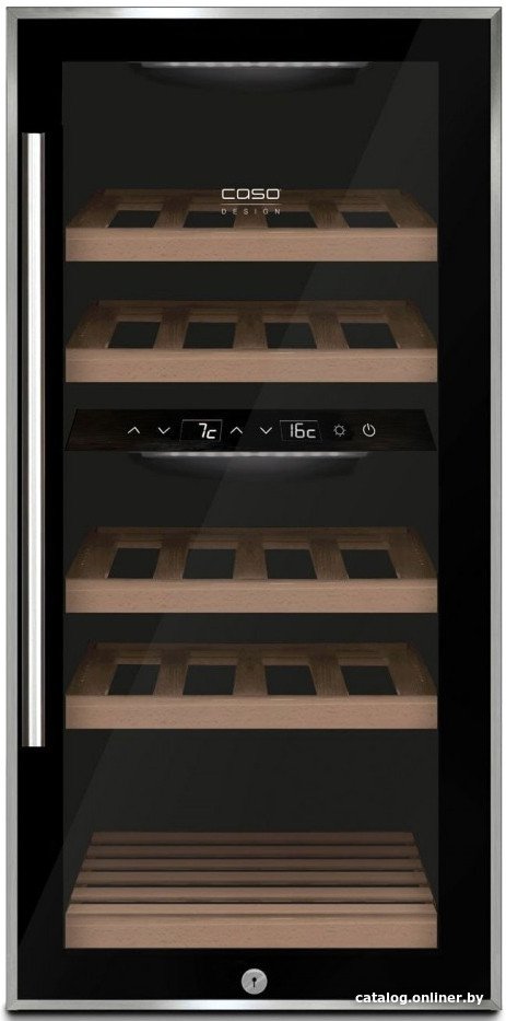 Винный шкаф CASO WineComfort 24 (черный)