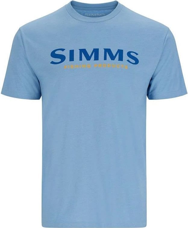 

Футболка Simms Logo T-Shirt (M, голубой)