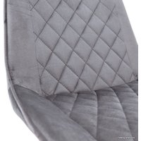 Стул AksHome Leros (серый велюр HLR-21/черный)