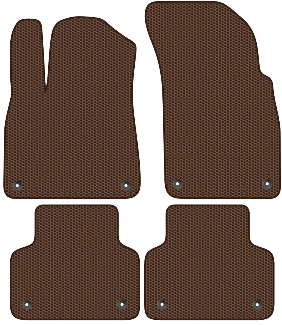 

Комплект ковриков для авто Alicosta Audi Q8 I (suv / 4MN) 2018 - Н.В. (коричневый, сота)