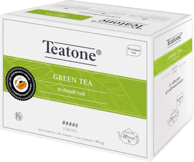 

Зеленый чай Teatone Green Tea - Зеленый чай 20 шт