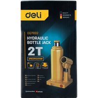 Бутылочный домкрат Deli DQ71002 2т