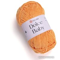 Пряжа для вязания Yarnart Dolce Baby 852 50 г 85 м (оранжевый)