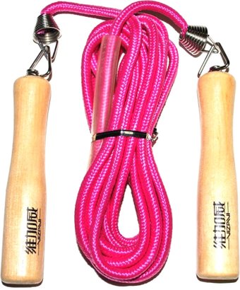 Скакалка ZEZ Sport 5020 (розовый)