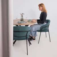 Стул Listvig Just (зеленый Brandy Light 10/черный)