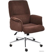 Офисное кресло TetChair York (флок, коричневый)