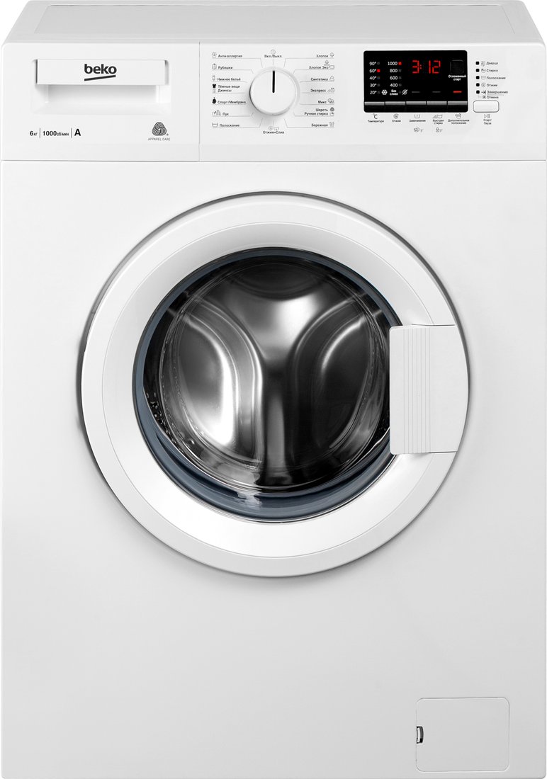 

Стиральная машина BEKO WRE 65P2 BWW