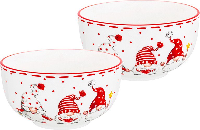 

Набор салатников Elan Gallery Весёлые гномики 540965