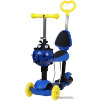 Трехколесный самокат Graffiti 7350699 (синий)