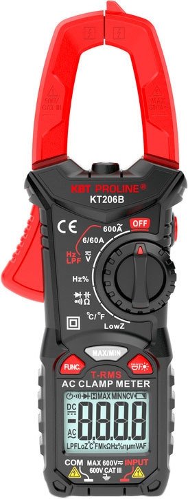 

Токовые клещи КВТ KT206B