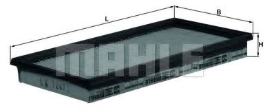 

Воздушный фильтр Mahle Knecht LX1267