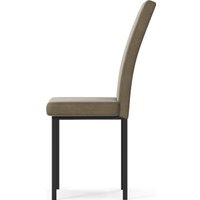 Стул Mio Tesoro Bellagio (черный/латте)