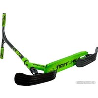 Самокат на лыжах Plank Triton P20-TRI100G-S+SKI (зеленый/ящерица)