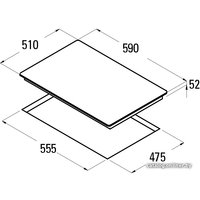 Варочная панель CATA CI 6021 BK в Витебске