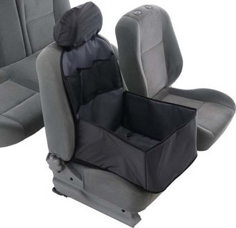 Гамак для авто AutoPremium с дополнительными карманами 4869321 (серый)