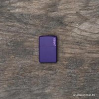 Зажигалка Zippo Classic Purple Matte Zippo Logo 237ZL