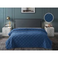 Покрывало Luxor RB 19-4118 велюр (220x240, indigo)