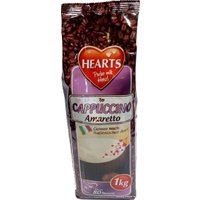 Кофе Hearts Cappuccino Amaretto растворимый 1 кг