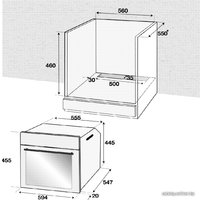 Электрический духовой шкаф BEKO BCW 15500 X