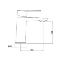 Смеситель Gross Aqua Scandi 6280545C