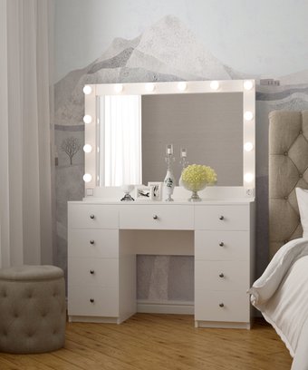 Туалетный столик с зеркалом Мир Мебели SV-64