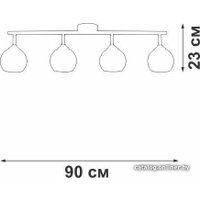 Люстра средней высоты Vitaluce V43130-13/4PL
