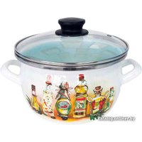 Кастрюля Сантэкс Специи 1-2450112 (белый)