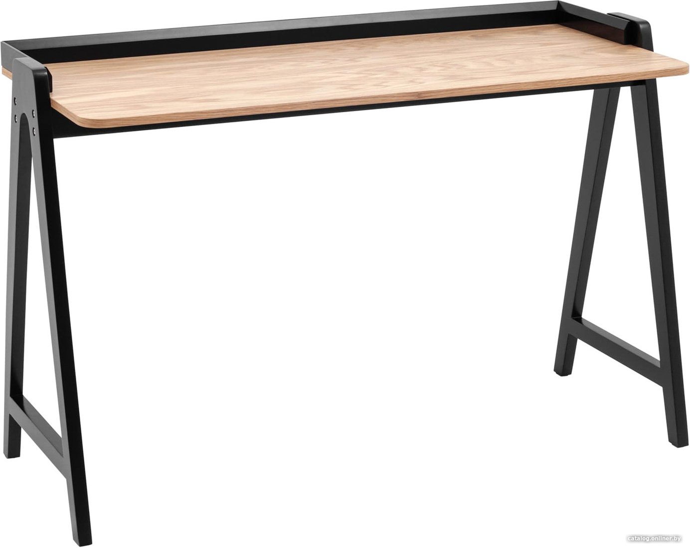 Стол Stool Group Pyramid 118x53 T-002-P (светлое дерево/черный)